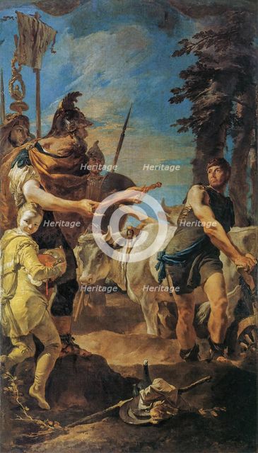 Dictatorship Offered to Cincinnatus, 1730. Creator: Giovanni Battista Tiepolo.