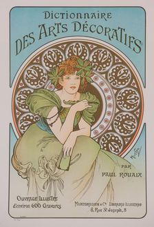 Dictionnaire des Arts Décoratifs, 1902. Creator: Mucha, Alfons Marie (1860-1939)