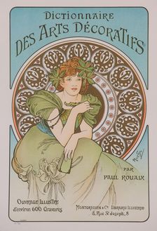 Dictionnaire des Arts Décoratifs, 1902. Creator: Mucha, Alfons Marie (1860-1939)