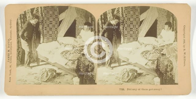 Did any of them get away?, 1893. Creator: BW Kilburn.