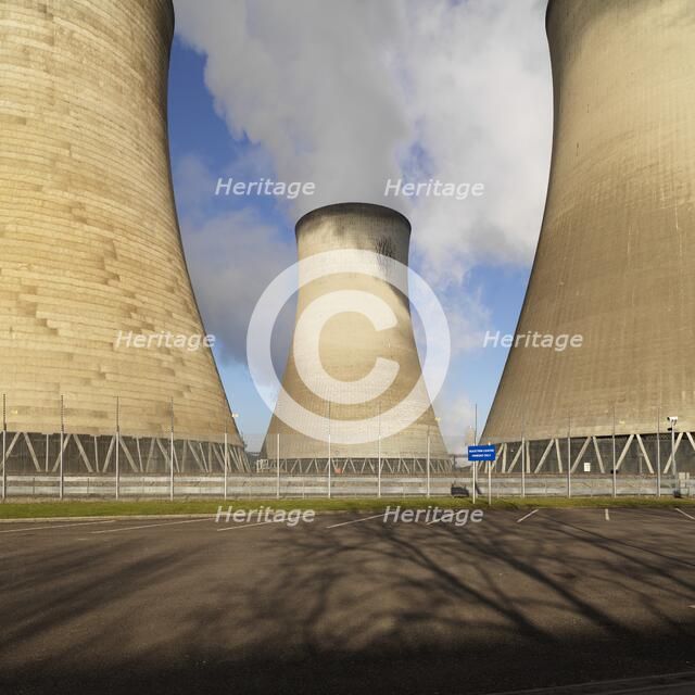 Didcot 'A' Power Station, Oxfordshire, 2013. Artist: James O Davies.