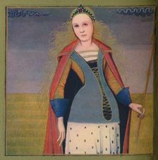 Didon - Reine De Carthage 1403, (1939). Artist: Master of Berry's Cleres Femmes