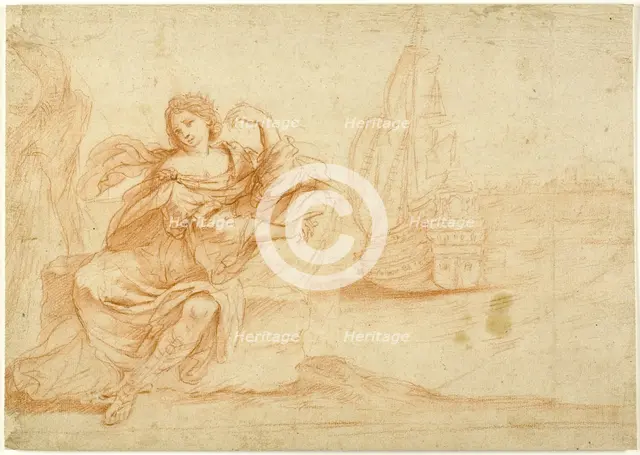Dido Abandonded by Aeneas, c. 1650. Creator: Unknown.