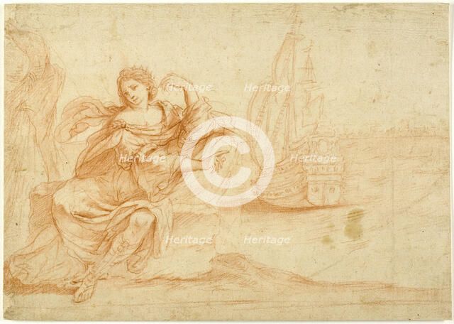 Dido Abandonded by Aeneas, c. 1650. Creator: Unknown.