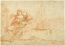 Dido Abandonded by Aeneas, c. 1650. Creator: Unknown