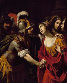 Dido and Aeneas, c1630. Creator: Rutilio di Lorenzo Manetti