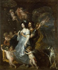 Dido and Aeneas in the cave , 1646. Creator: Bosschaert; Thomas Willeboirts (1613-1654)