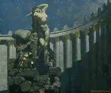 Dido at the stake, 1935. Creator: Alexander Rothaug