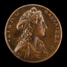 Dido, Queen of Carthage [obverse]. Creator: Alessandro Cesati