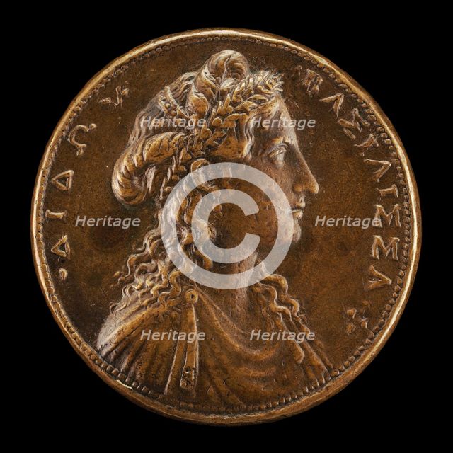 Dido, Queen of Carthage [obverse]. Creator: Alessandro Cesati.
