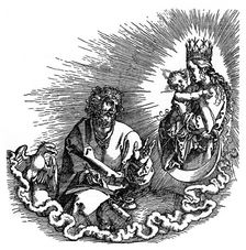 Die Offenbarung Johannis 1511, (1936). Artist: Albrecht Dürer