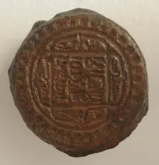 Die for a Coin, Iran, ca. 1311-1335. Creator: Unknown