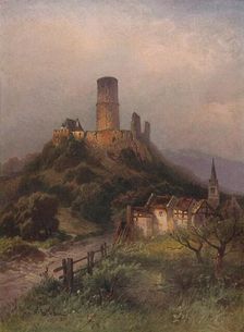 Die Godesburg (Godesburg Castle), 1923. Creator: Nikolai of Astudin