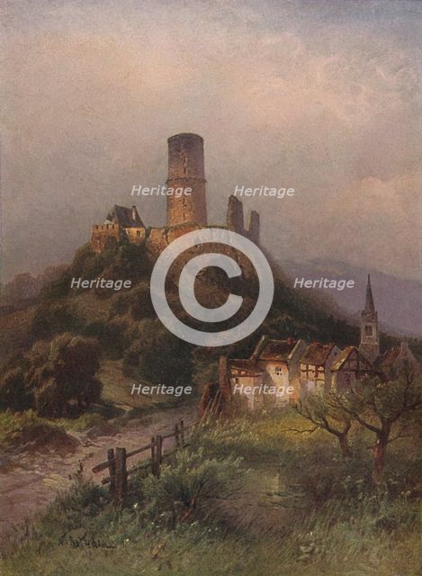 'Die Godesburg', (Godesburg Castle), 1923. Creator: Nikolai of Astudin.