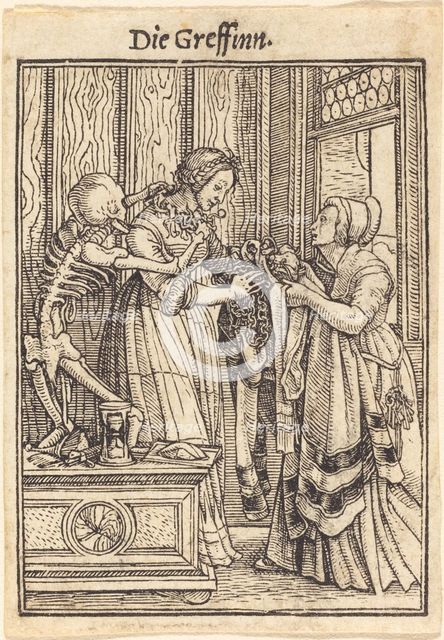 Die Greffinn. Creator: Hans Holbein the Younger.