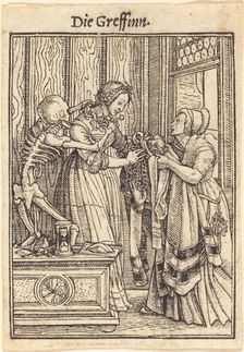 Die Greffinn. Creator: Hans Holbein the Younger