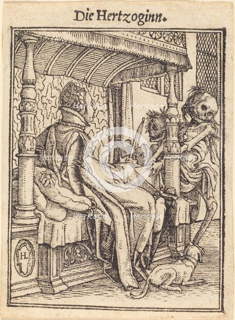 Die Hertzoginn. Creator: Hans Holbein the Younger.