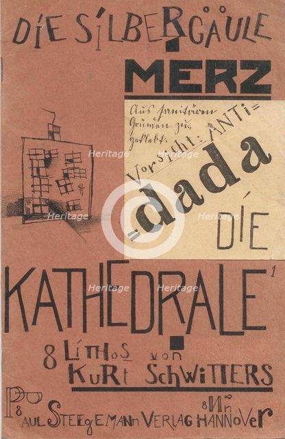 Die Kathedrale. Die Silbergäule, 1920. Creator: Schwitters, Kurt (1887-1948).