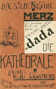 Die Kathedrale (Die Silbergäule, vol. 41/42), 1920. Creator: Schwitters, Kurt (1887-1948)