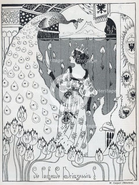 'Die Lachende Prinzessin' ('The Laughing Princess'), 1898. Artist: Walther Caspari