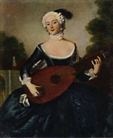 Die Lieblingsschwester Friedr. D. Gr. 1709-1758. - Gemälde von Pesne 1934. Creator: Unknown