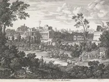 Die Römischen Ansichten (Views of Rome)/Rovine del Palazzo de Cesari, 1810. Creator: Joseph Anton Koch