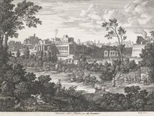 Die Römischen Ansichten (Views of Rome)/Rovine del Palazzo de Cesari, 1810. Creator: Joseph Anton Koch