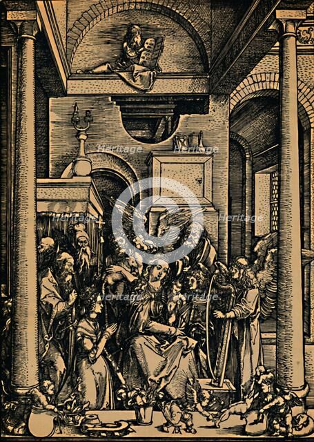 'Die Verehrung der Maria', ('The Veneration of Mary'), 1504. Creator: Albrecht Durer.