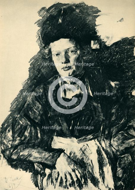 'Die Wabn', 1899, (1943). Creator: Wilhelm Maria Hubertus Leibl.