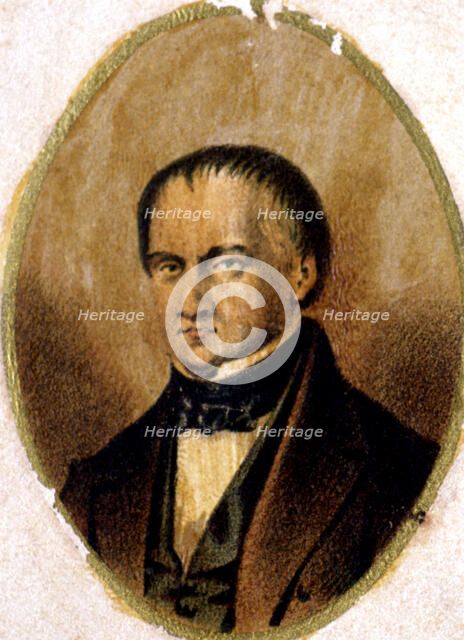 Diego Antonio Feijo (1784 - 1843), political, religious and sole ruler (12-10-1835).