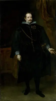 Diego Felipe de Guzmán, Marquis of Leganés, ca 1634. Artist: Dyck, Sir Anthonis, van (1599-1641)