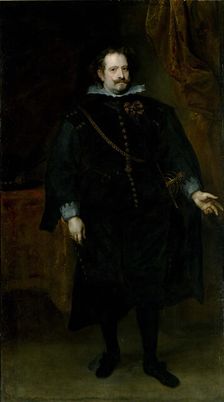 Diego Felipe de Guzmán, Marquis of Leganés, ca 1634. Artist: Dyck, Sir Anthonis, van (1599-1641)
