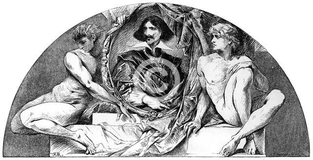 Diego Velazquez, Spanish artist, c1880-1882. Artist: Hans Makart