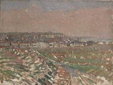 Dieppe from the West, 1910-1911. Artist: Harold Gilman