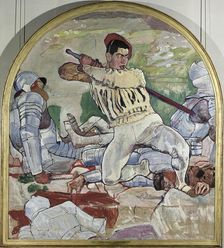 Dietegen Covering the Retreat (The Retreat from Marignano) , 1906-1907