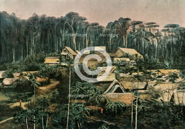 'Dieu-Merci. Cantonnement Des Chercheurs D'Or', (Dieu Merci, Gold Mine), 1900. Creator: Unknown.
