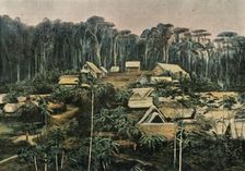 Dieu-Merci. Cantonnement Des Chercheurs D'Or (Dieu Merci, Gold Mine), 1900. Creator: Unknown