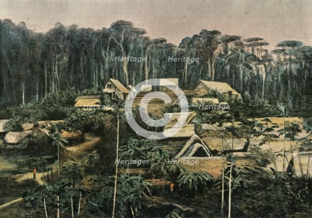 'Dieu-Merci. Cantonnement Des Chercheurs D'Or', (Dieu Merci, Gold Mine), 1900. Creator: Unknown.