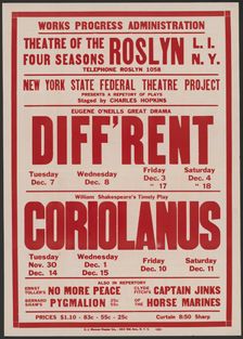 Diff'rent 2, Roslyn, NY, 1937. Creator: Unknown