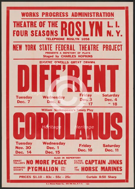 Diff'rent 1, Roslyn, NY, 1937. Creator: Unknown.