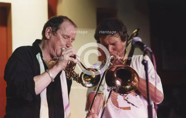Digby Fairweather and Colin Burnap, NJA Benefit, 100 Club Oxford Street, London, 2008. Creator: Brian Foskett.