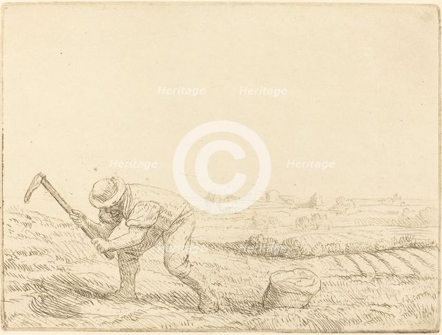 Digger (Le piocheur). Creator: Alphonse Legros.