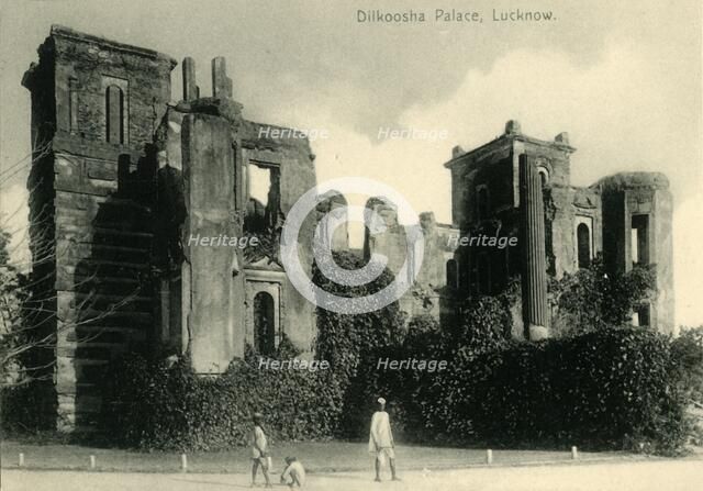 'Dilkoosha Palace, Lucknow'. Creator: Unknown.