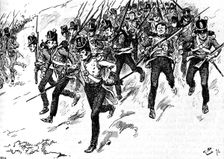 Dilkes's Brigade of Guards Came Up 1896, (1902). Artist: Gordon Frederick Browne