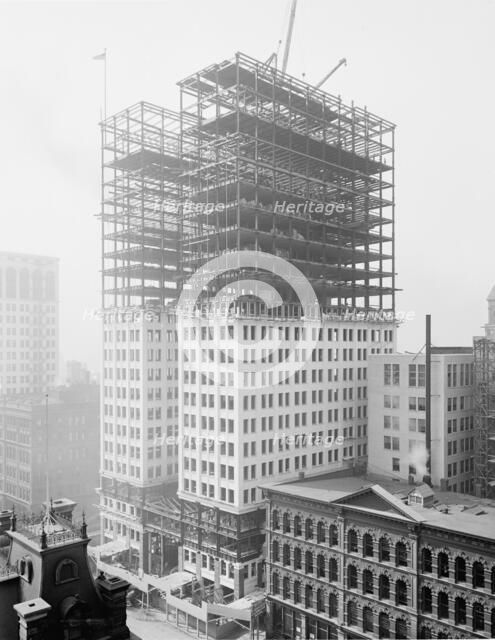 Dime Savings Bank building, Detroit, Mich., c1910. Creator: Unknown.