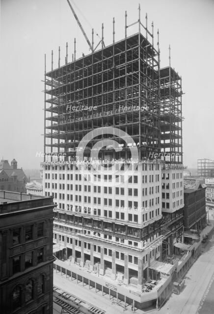 Dime Savings Bank building, Detroit, Mich., c1910. Creator: Unknown.