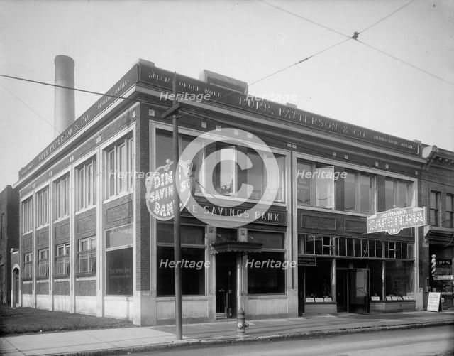 Dime Savings Bank, (Woodward & Willis branch), Detroit, Mich., between 1905 and 1915. Creator: Unknown.