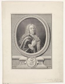 Dimitrie Cantemir (1673-1723), 1735. Artist: La Cave, François Morellon de (active 18th century)