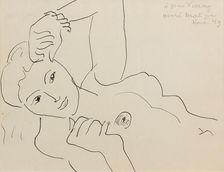 Dina Vierny, 1941. Creator: Henri Matisse