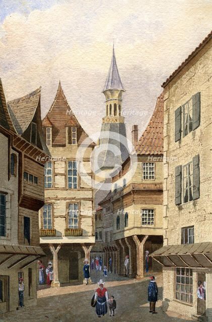 Dinan, Brittany, France. Artist: Unknown